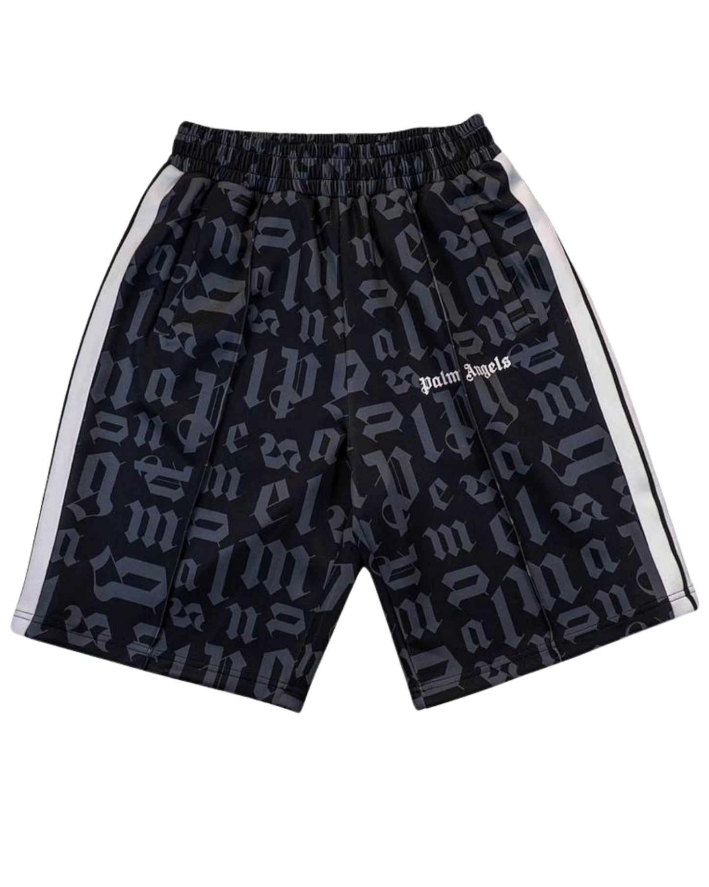 palm angels monogram shorts