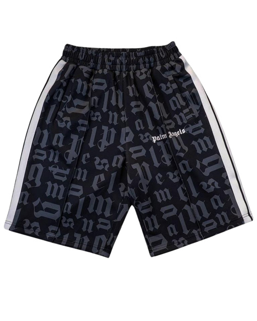 palm angels monogram shorts
