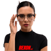 Chrome sword glasses