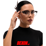 Chrome sword glasses