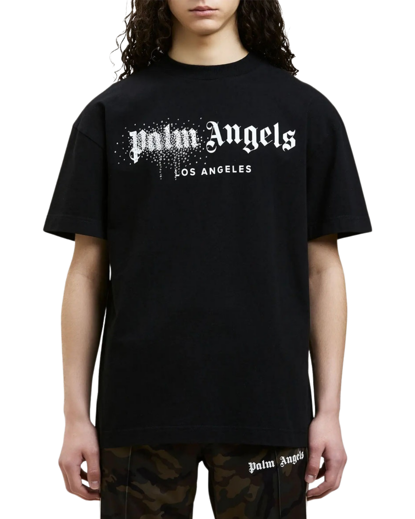 Palm Angels Rhinestones Shirt