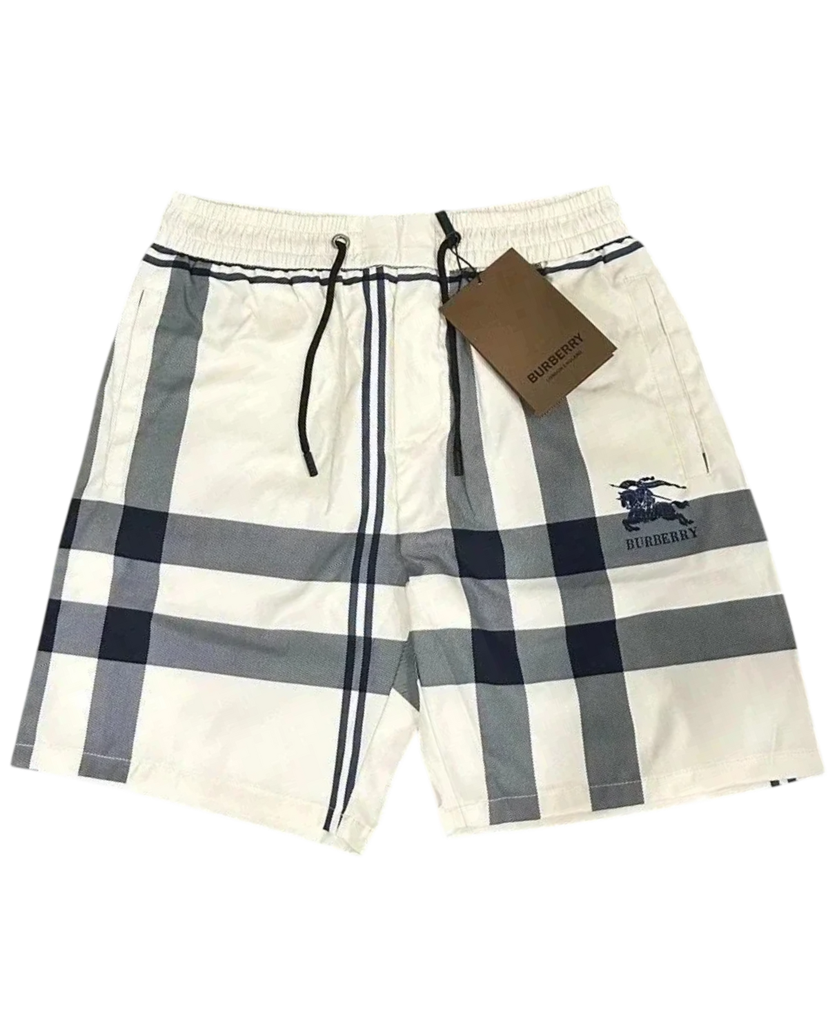 Burberry Off White Shorts