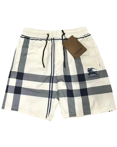 Burberry Off White Shorts