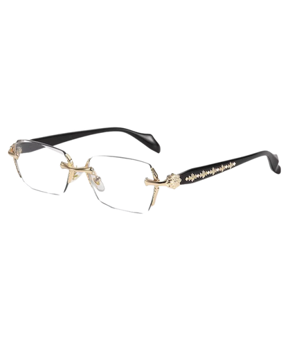 Chrome hearts frameless glasses