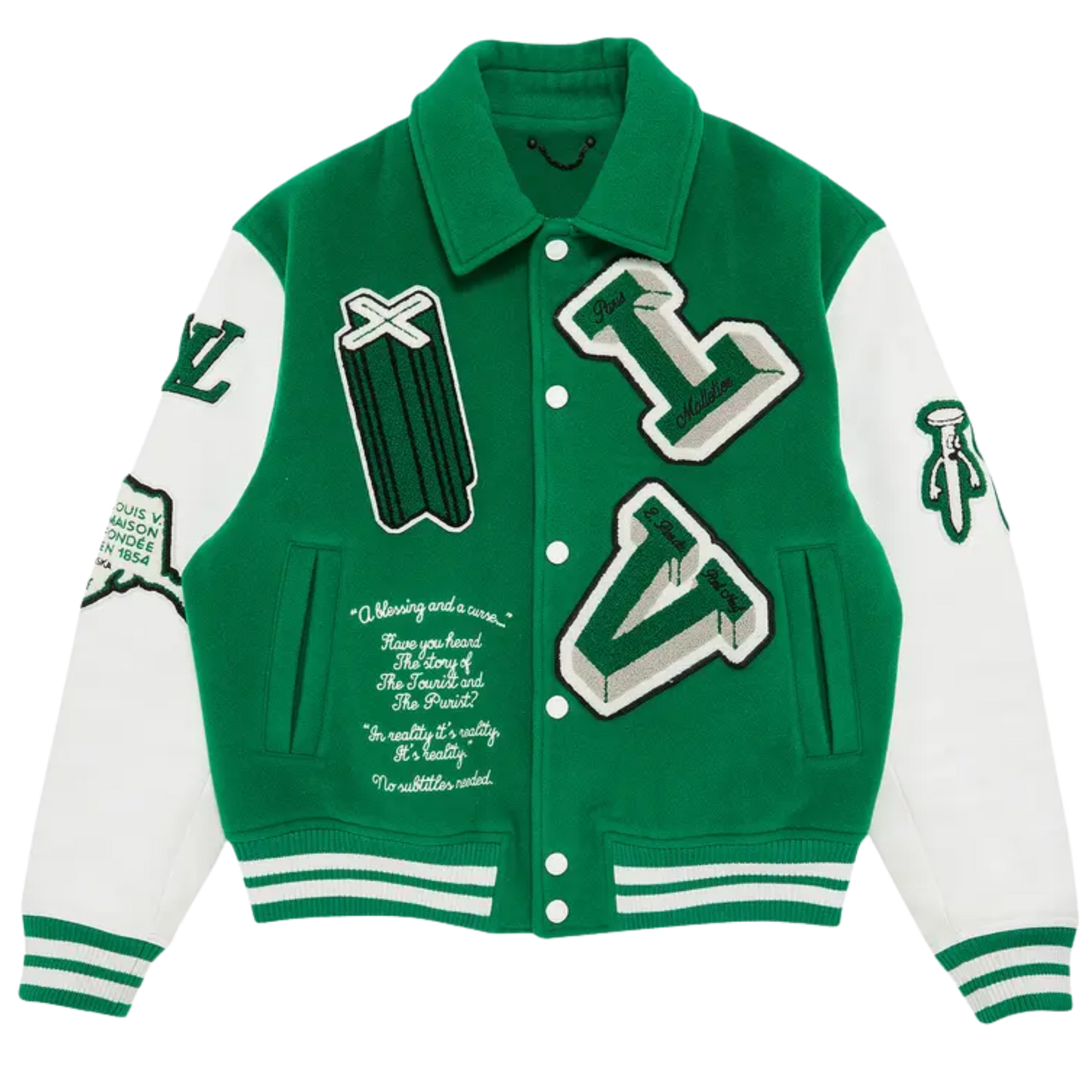 Lv varsity jacket