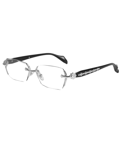 Chrome hearts frameless glasses
