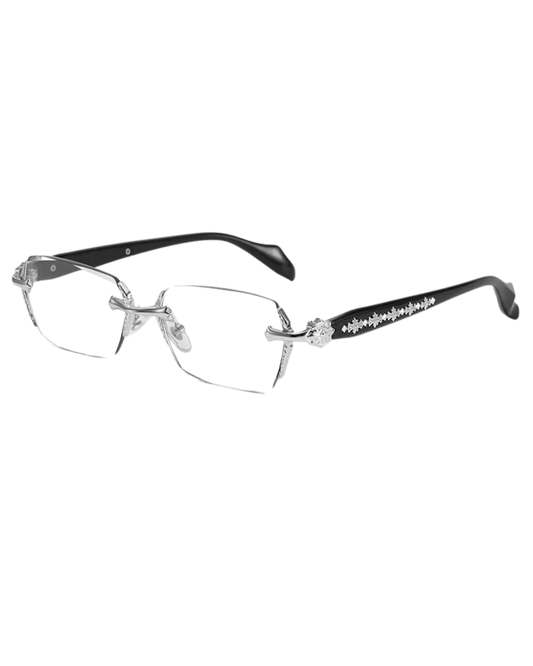 Chrome hearts frameless glasses
