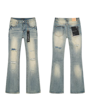 Purple Flared jeans