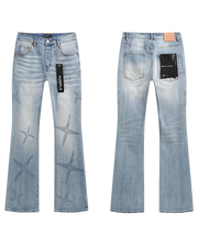 Purple Flared jeans