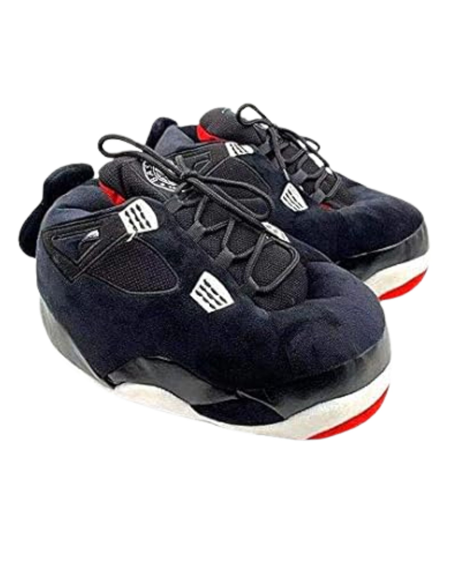 Plush jordan slippers