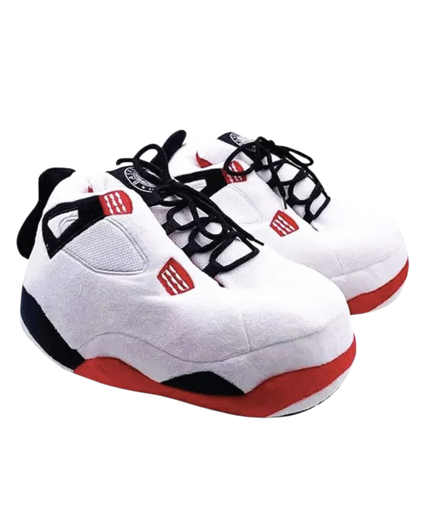 Plush jordan slippers