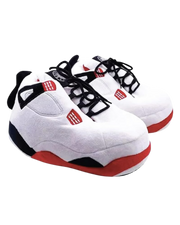 Plush jordan slippers