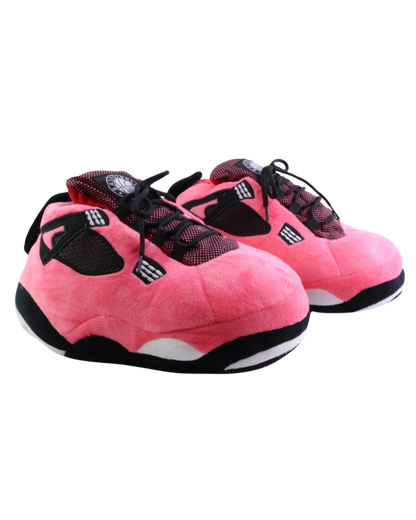 Plush jordan slippers