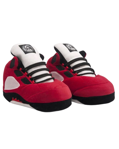 Plush jordan slippers