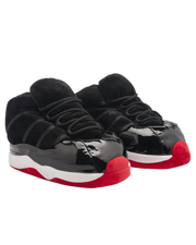Plush jordan slippers