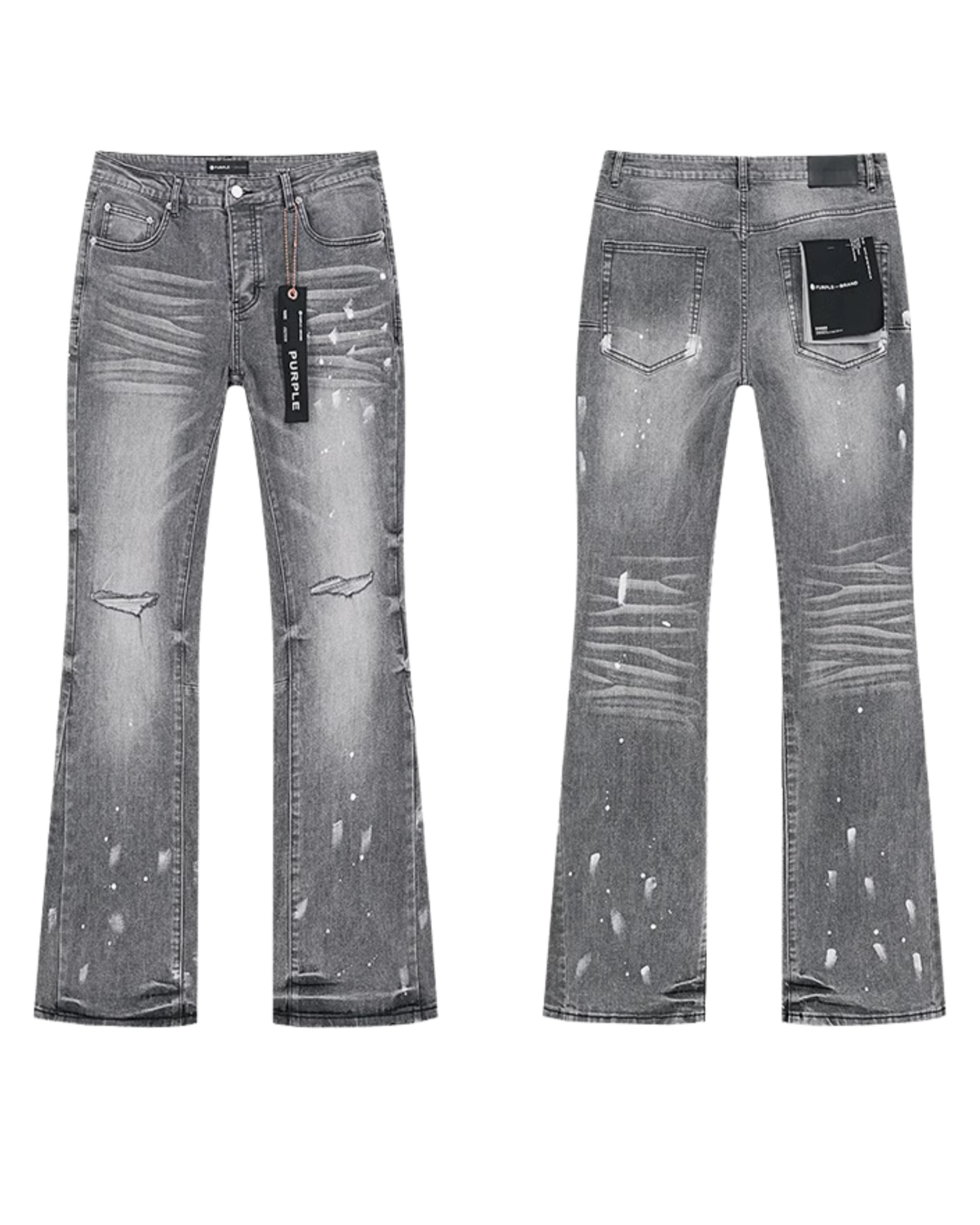 Purple Flared jeans