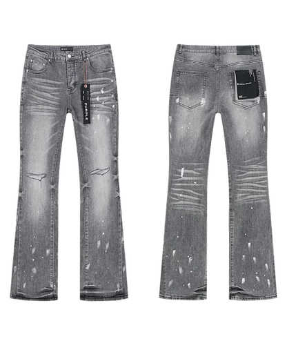 Purple Flared jeans
