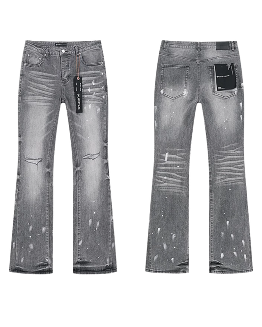 Purple Flared jeans