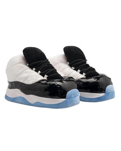 Plush jordan slippers