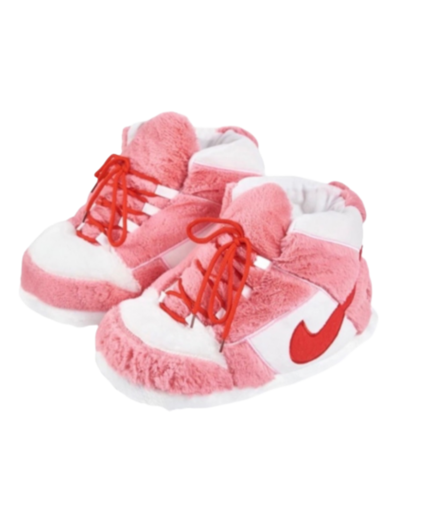 Plush jordan slippers