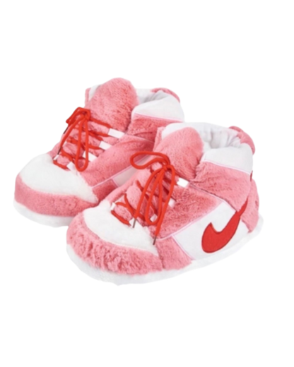 Plush jordan slippers