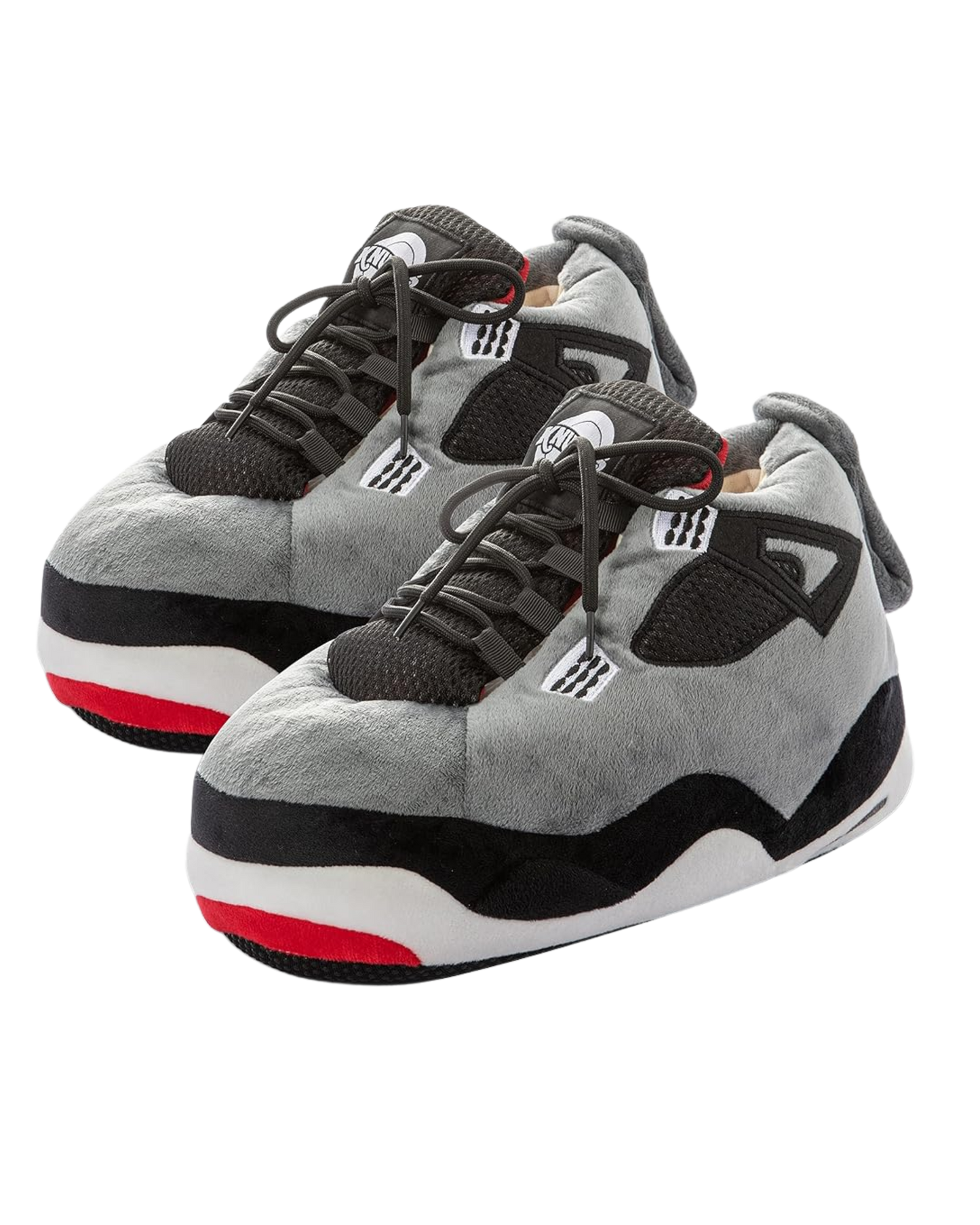 Plush jordan slippers