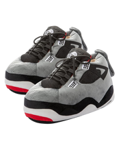 Plush jordan slippers