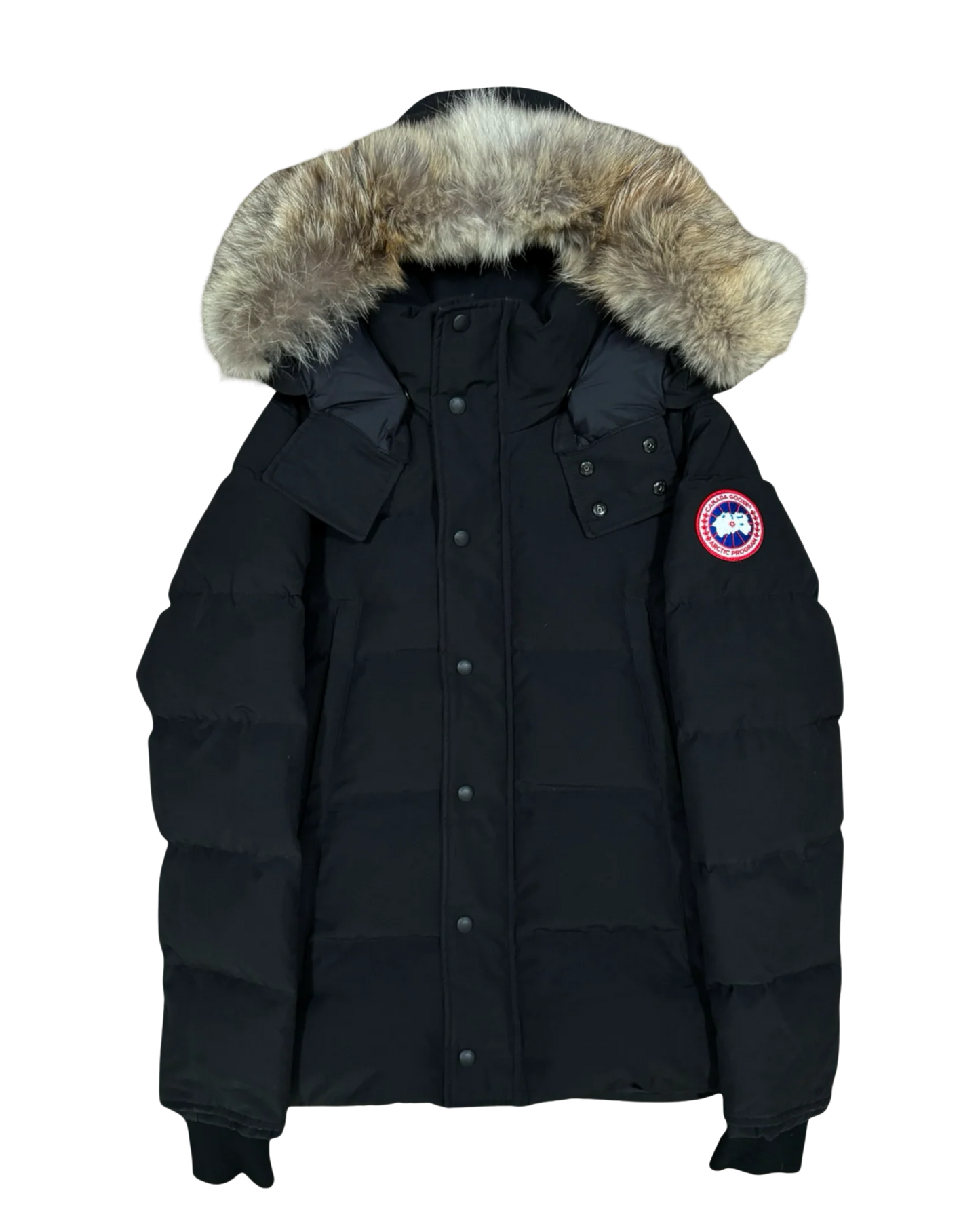 Canada goose fur puffers