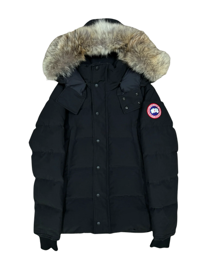 Canada goose fur puffers