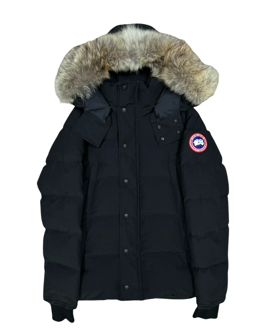 Canada goose fur puffers