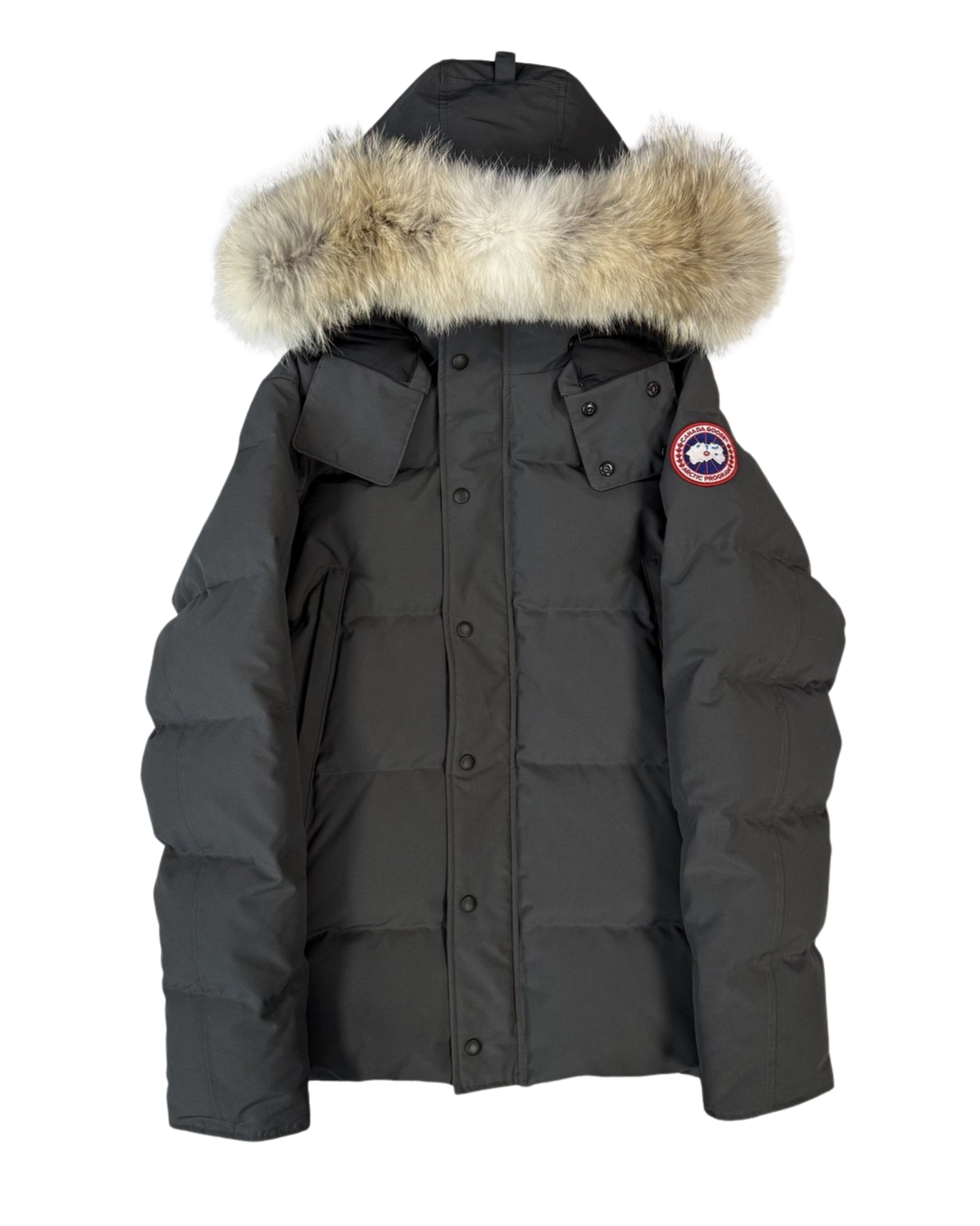 Canada goose fur puffers