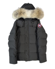 Canada goose fur puffers