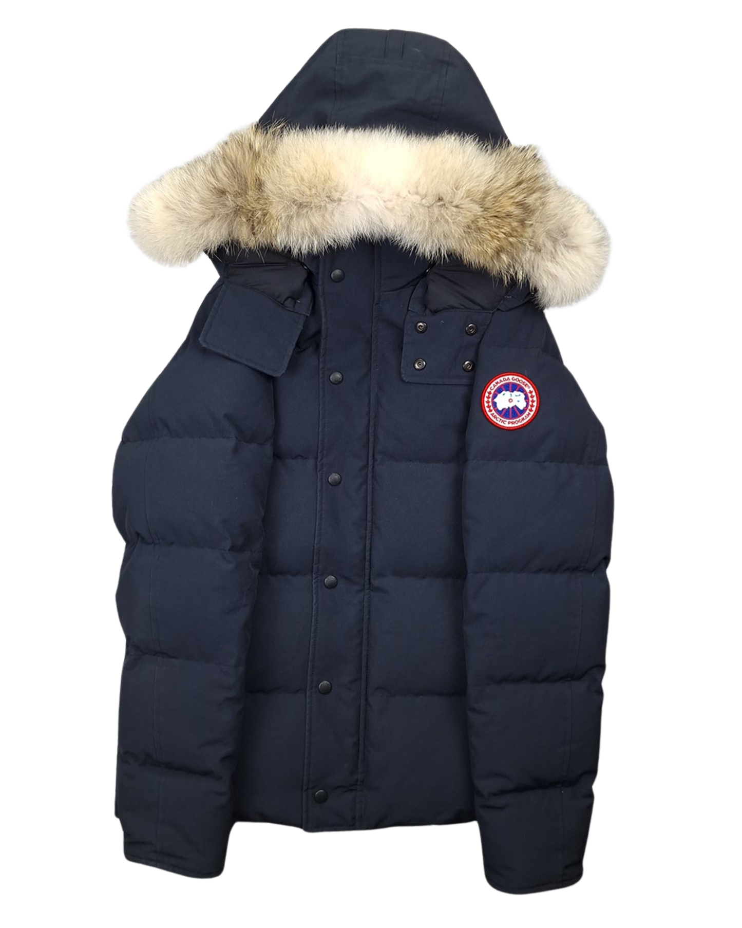 Canada goose fur puffers