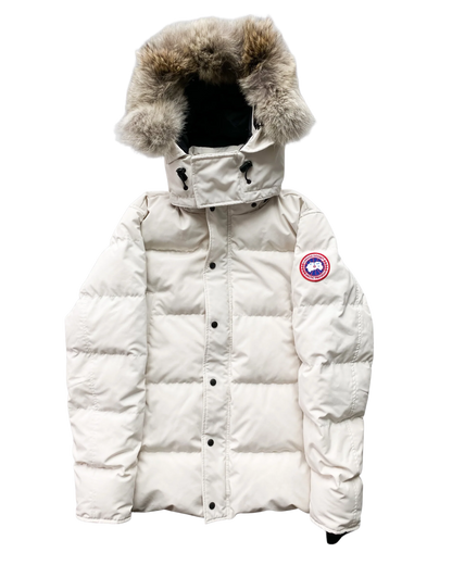 Canada goose fur puffers