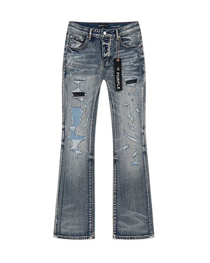 Purple Flared jeans