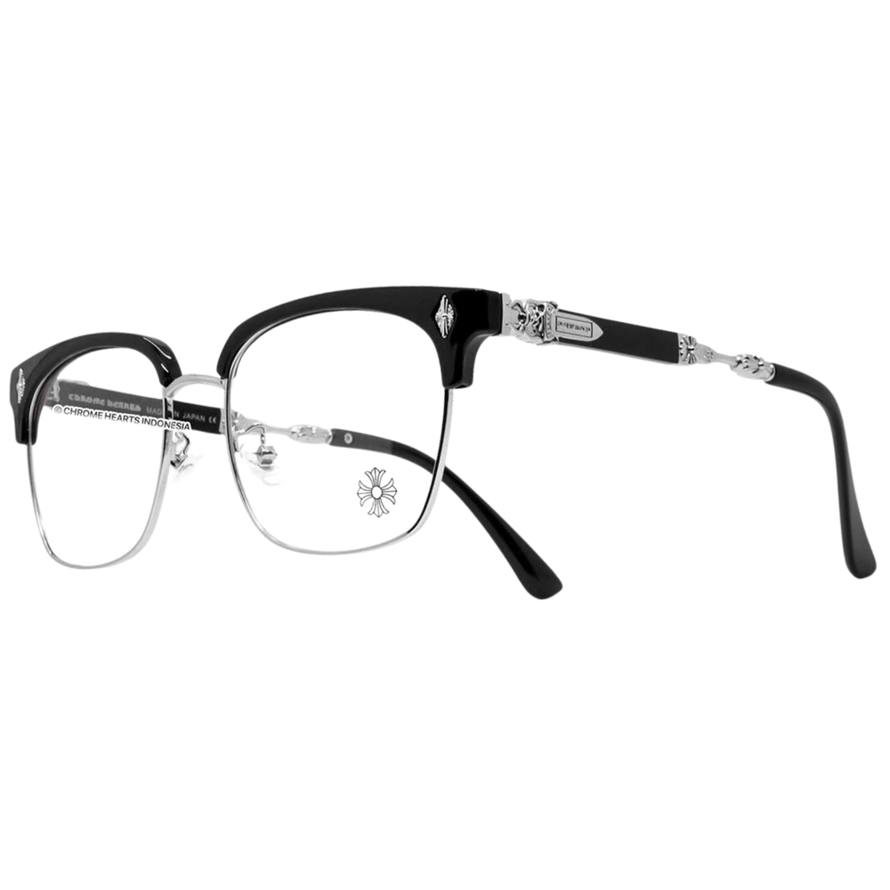Chrome sword glasses