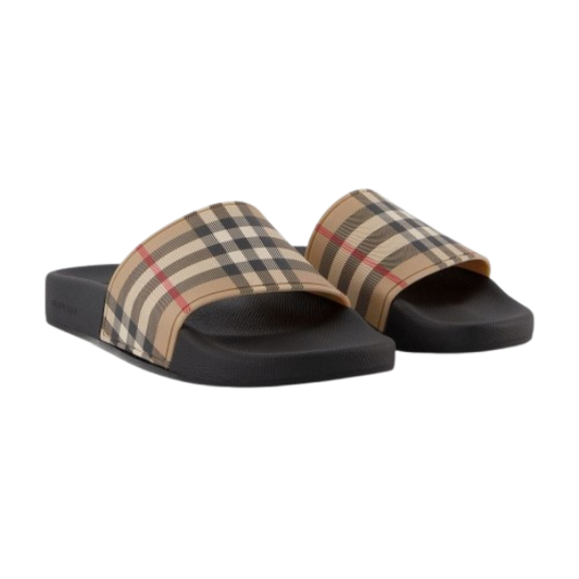 Burberry slides