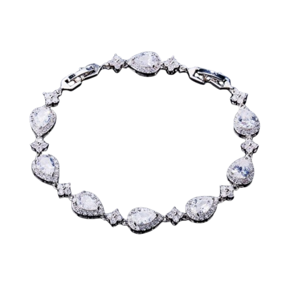 Zakol waterdrop bracelet