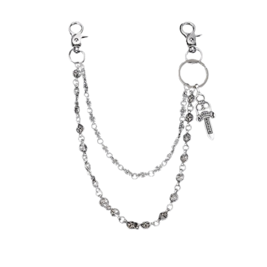 Chrome hearts jeans chains