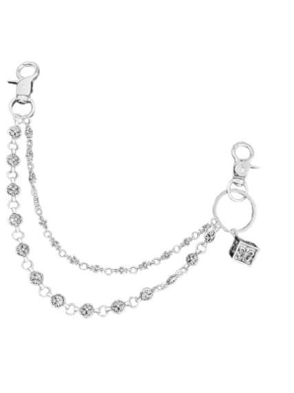 Chrome hearts jeans chains