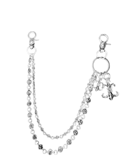 Chrome hearts jeans chains