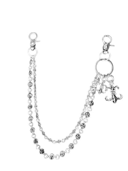 Chrome hearts jeans chains